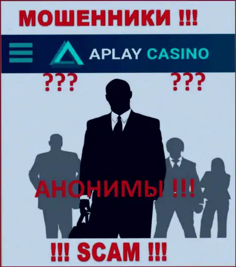 Информация о прямом руководстве APlay Casino, к сожалению, неизвестна