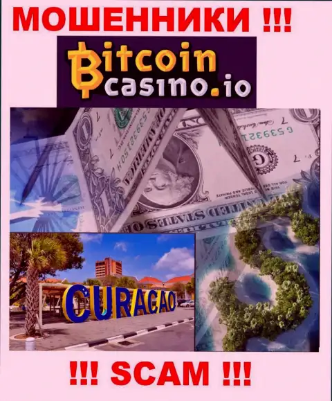 BitcoinCasino беспрепятственно дурачат, так как обосновались на территории - Кюрасао