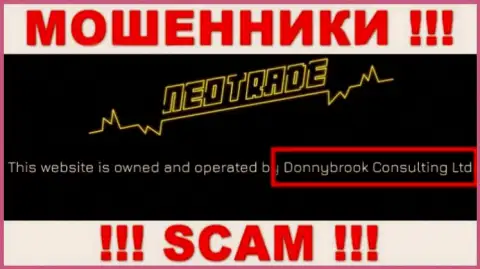 Владельцами НеоТрейд оказалась компания - Donnybrook Consulting Ltd