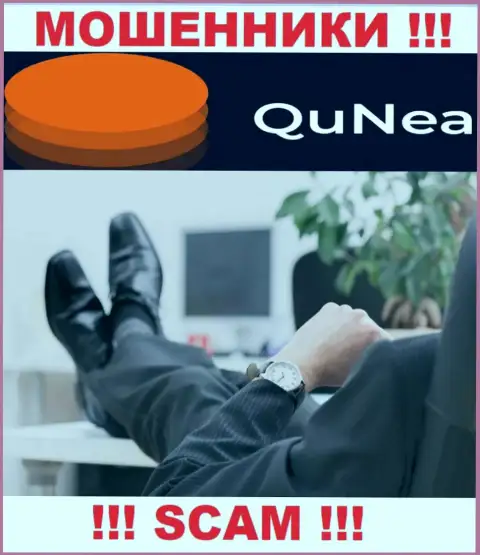 На официальном информационном портале QuNea нет никакой инфы о руководстве организации