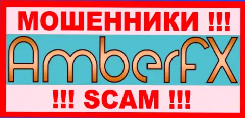 Логотип МОШЕННИКОВ АмберФХ Ко