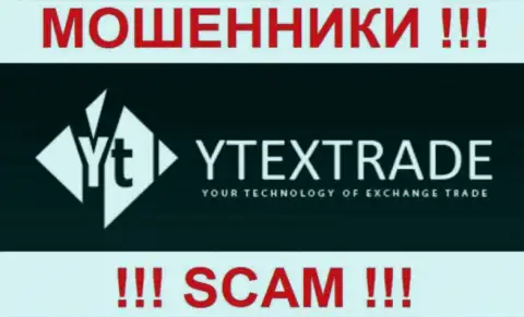 Логотип жульнического ФОРЕКС дилингового центра Ytex Trade
