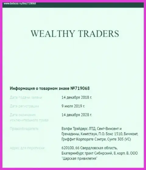 Материалы о компании WealthyTraders Com, взяты на ресурсе бебосс ру